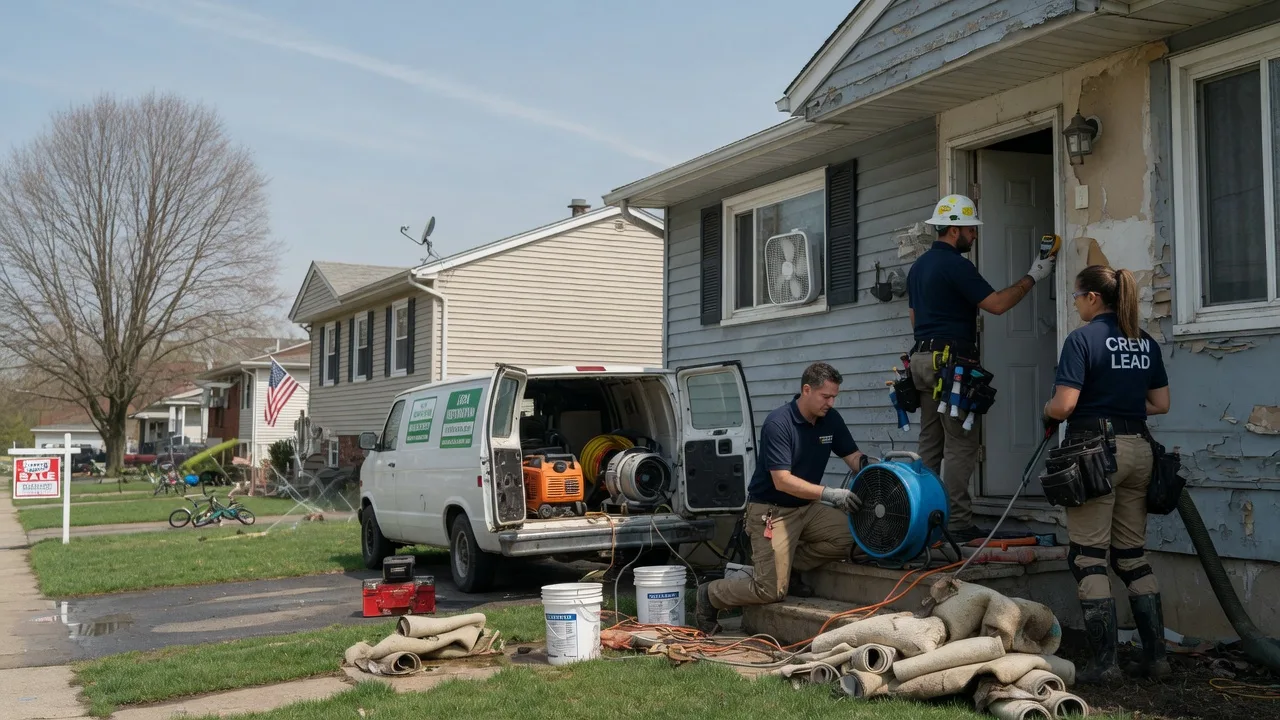 Flood Cleanup in Marinette, WI near me